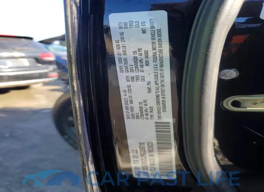 3C6UR5DL2RG269710# 12