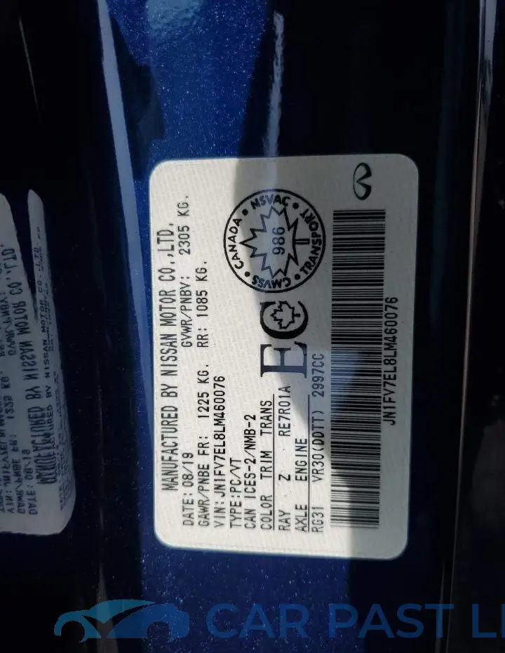 JN1FV7EL8LM460076# 12