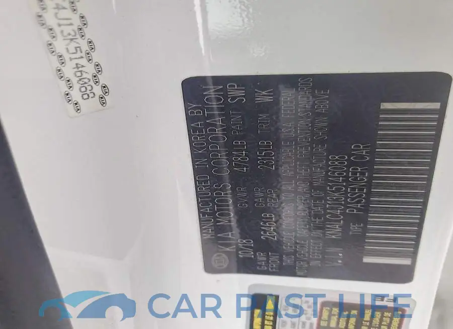 KNALC4J13K5146088# 13