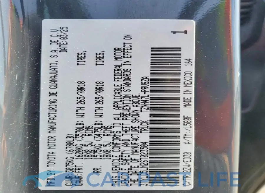 3TYLC5LN2ST023504# 13