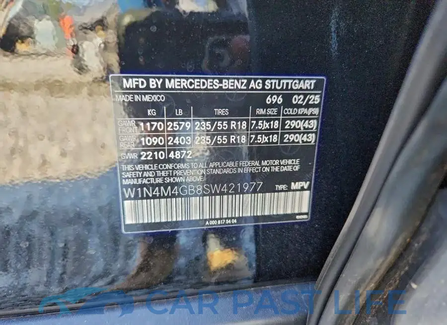 W1N4M4GB8SW421977# 14