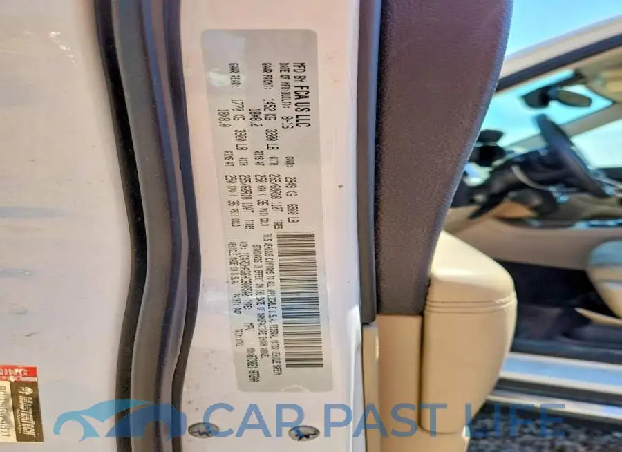 1C4RDHAG6HC600540# 12