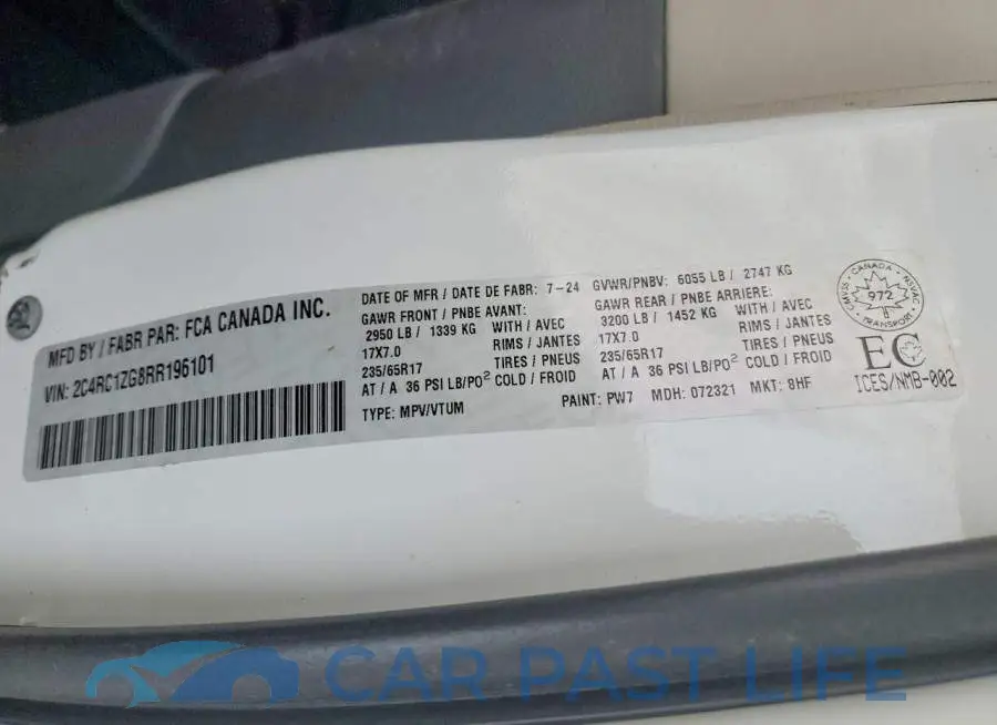 2C4RC1ZG8RR196101# 12