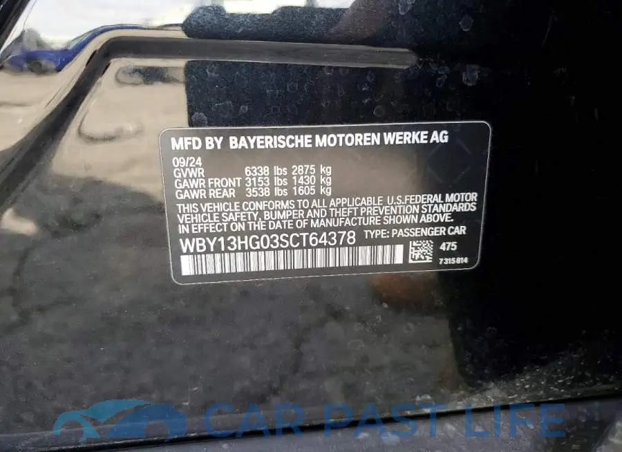 WBY13HG03SCT64378# 12