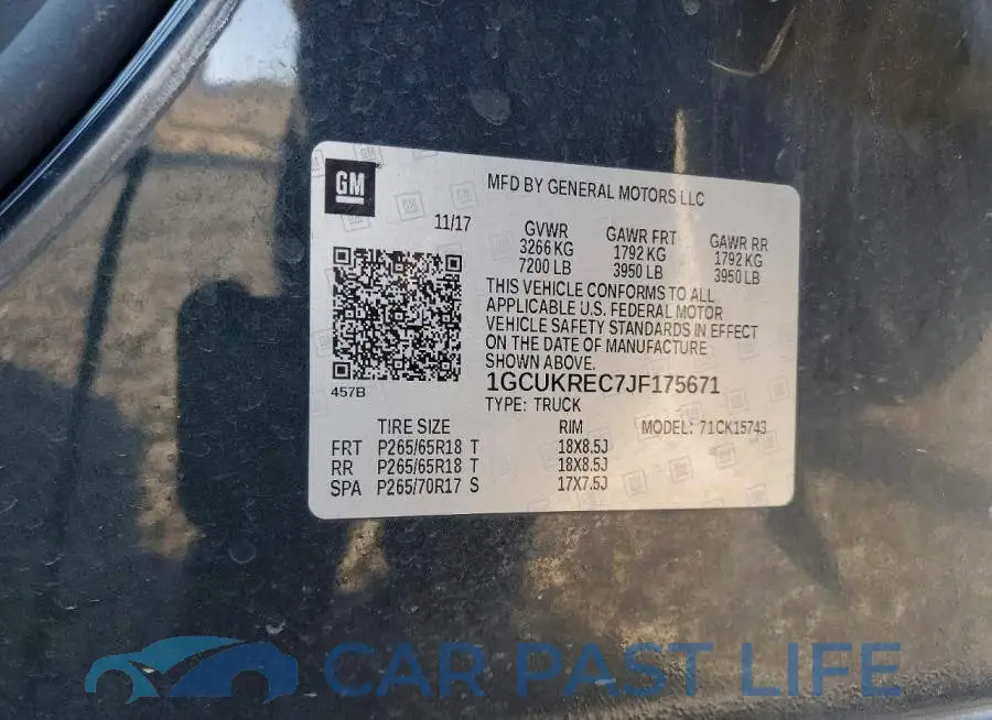 1GCUKREC7JF175671# 12