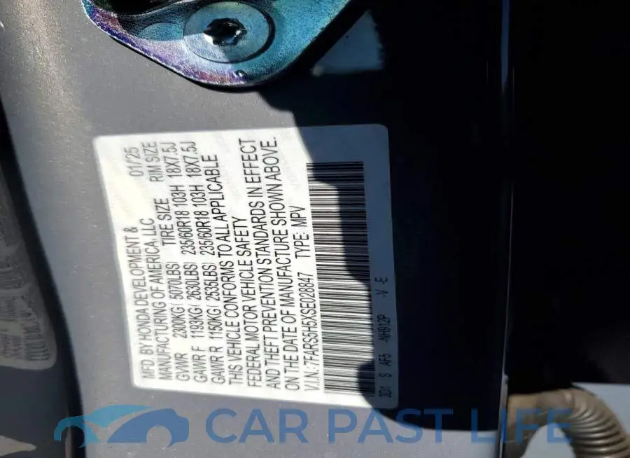 7FARS5H5XSE028847# 13