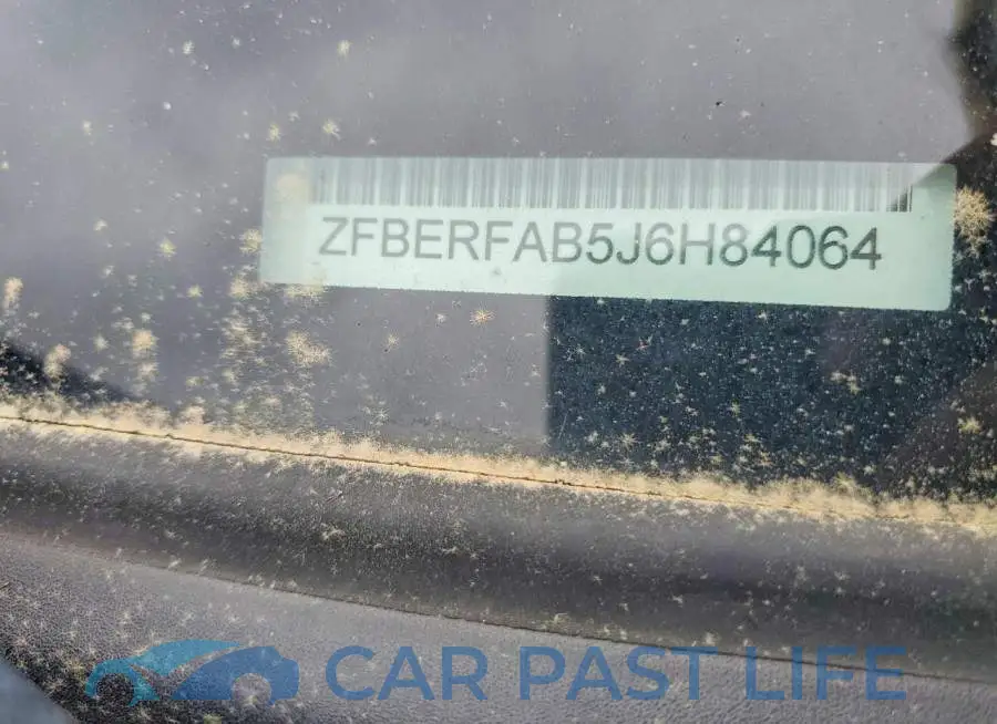 ZFBERFAB5J6H84064# 13