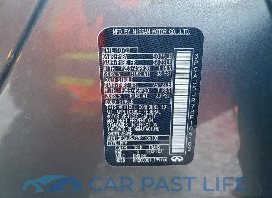3PCAJ5JR7RF106102# 13