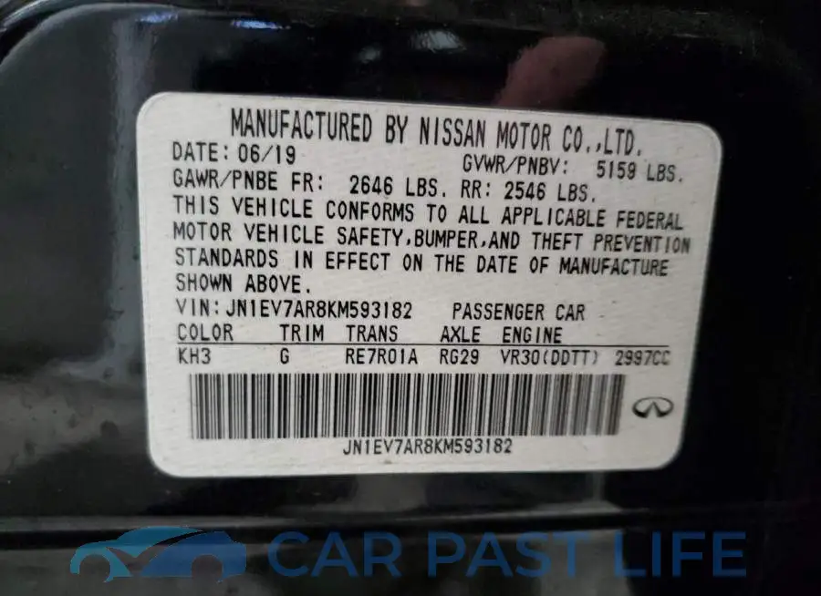 JN1EV7AR8KM593182# 12