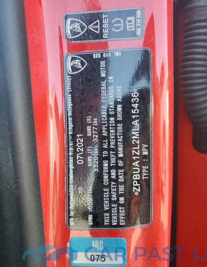ZPBUA1ZL2MLA15436# 14