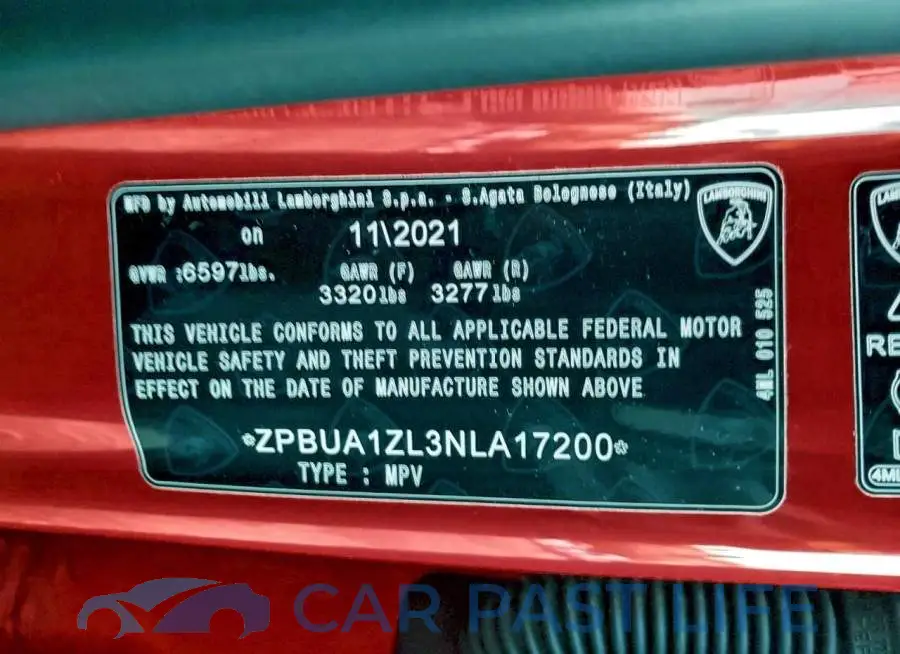ZPBUA1ZL3NLA17200# 13