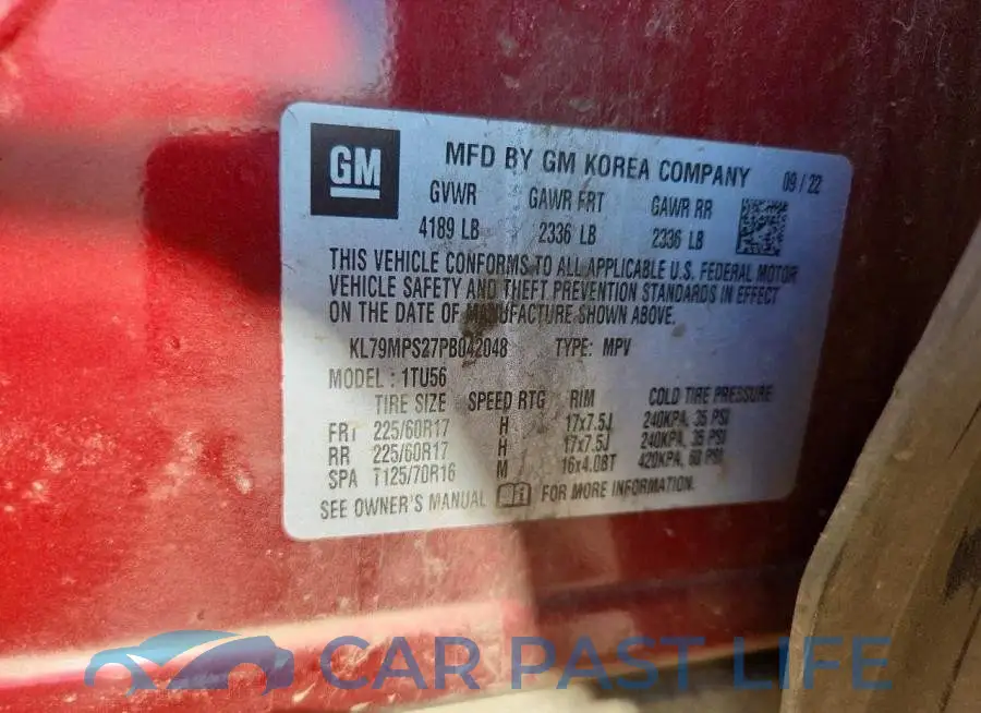 KL79MPS27PB042048# 13