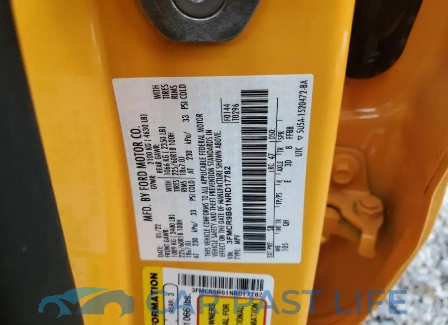 3FMCR9B61NRD17782# 13