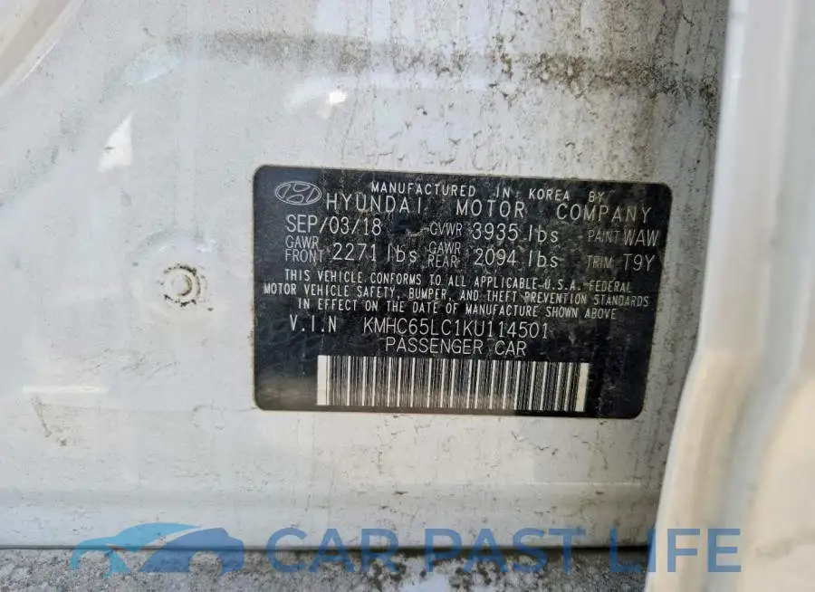 KMHC65LC1KU114501# 12