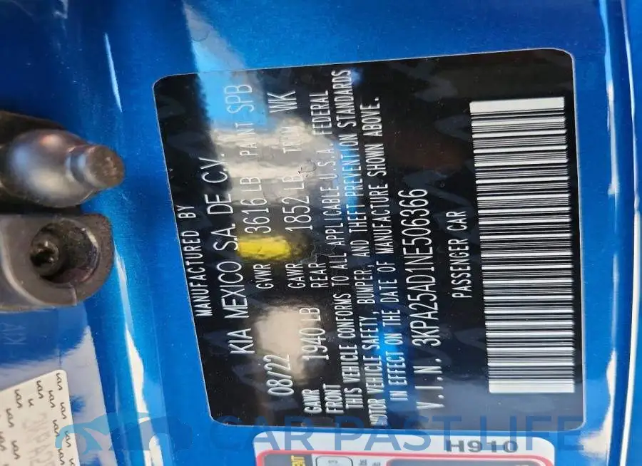 3KPA25AD1NE506366# 12