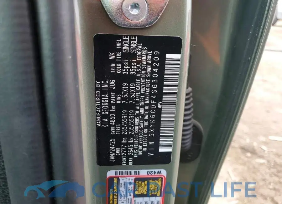 5XYK6CDF4SG304209# 13