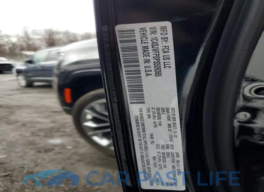 1C4SJVFP0PS509365# 12