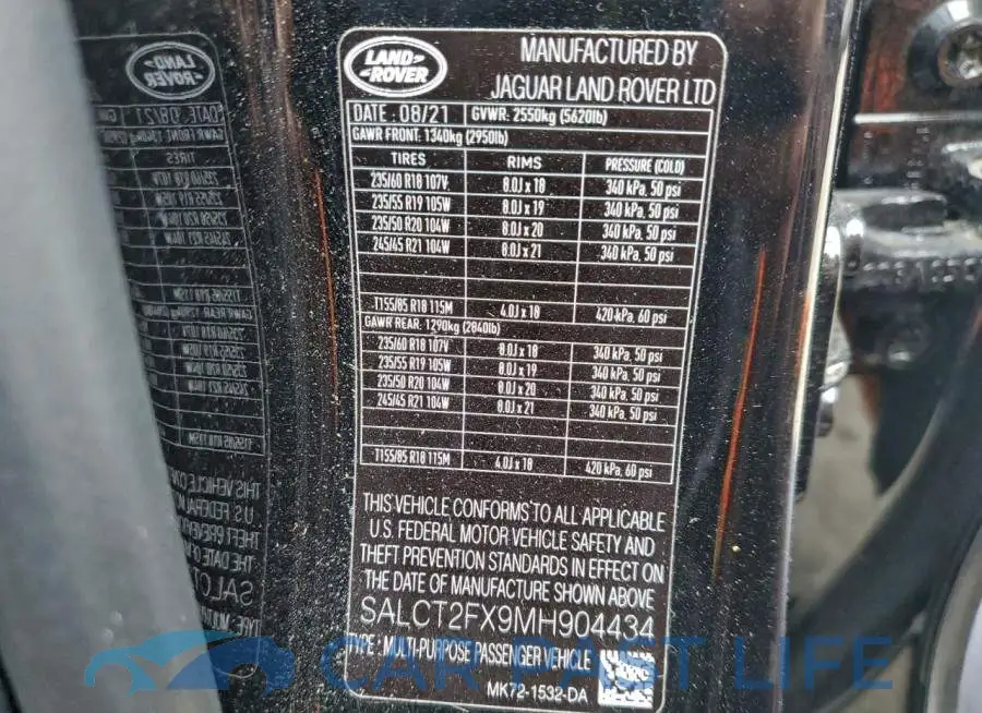 SALCT2FX9MH904434# 13