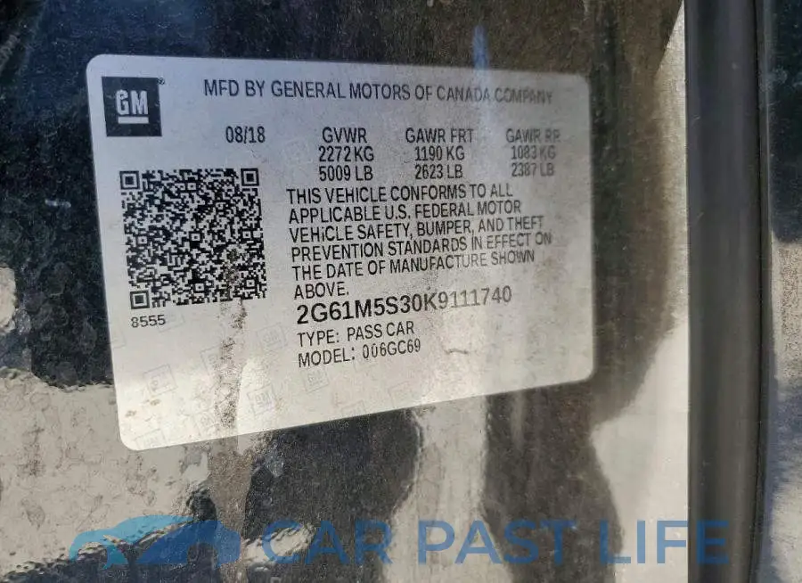 2G61M5S30K9111740# 12