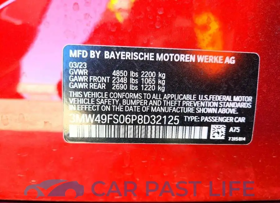 3MW49FS06P8D32125# 12