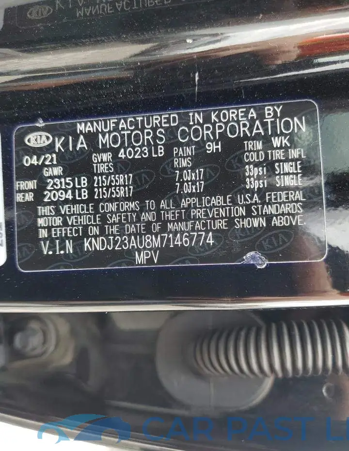KNDJ23AU8M7146774# 13