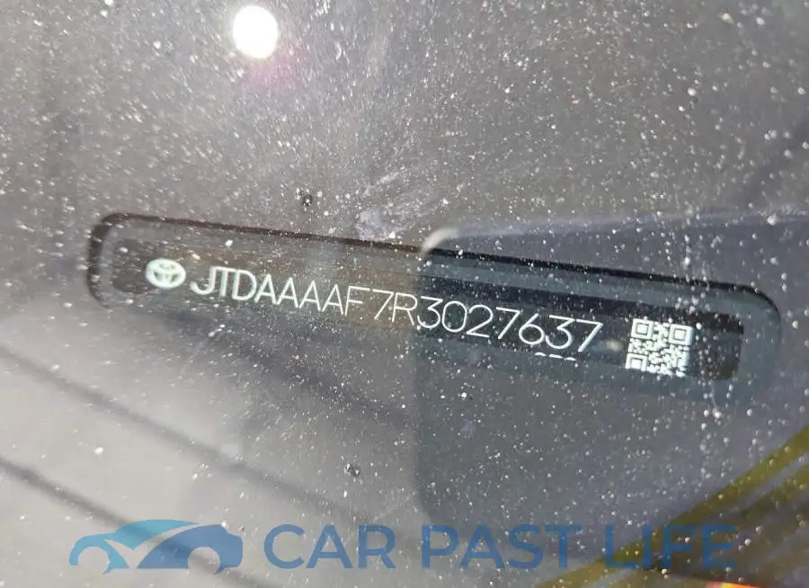 JTDAAAAF7R3027637# 12