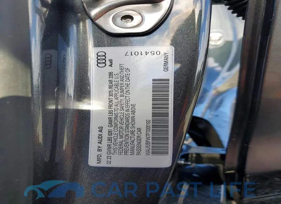 WAUFJBFW7P7005192# 13