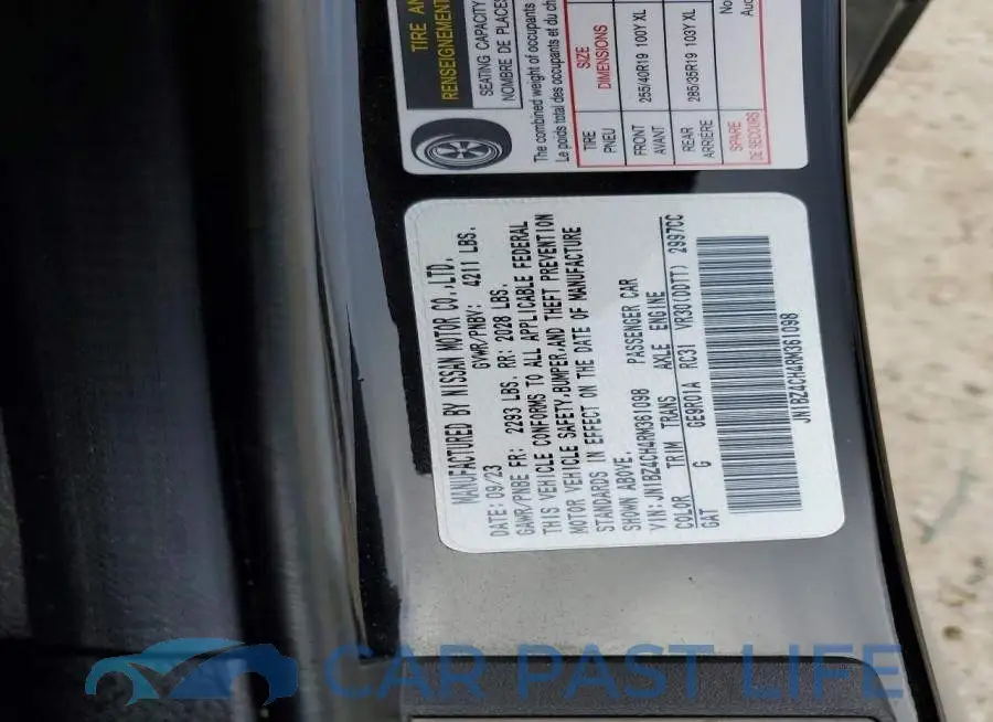 JN1BZ4CH4RM361098# 12