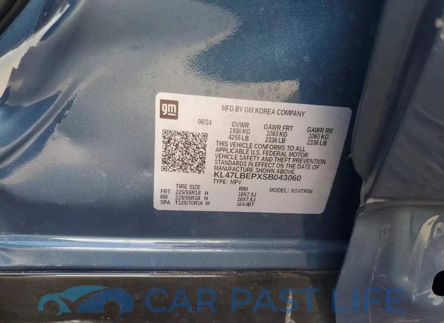 KL47LBEPXSB043060# 13
