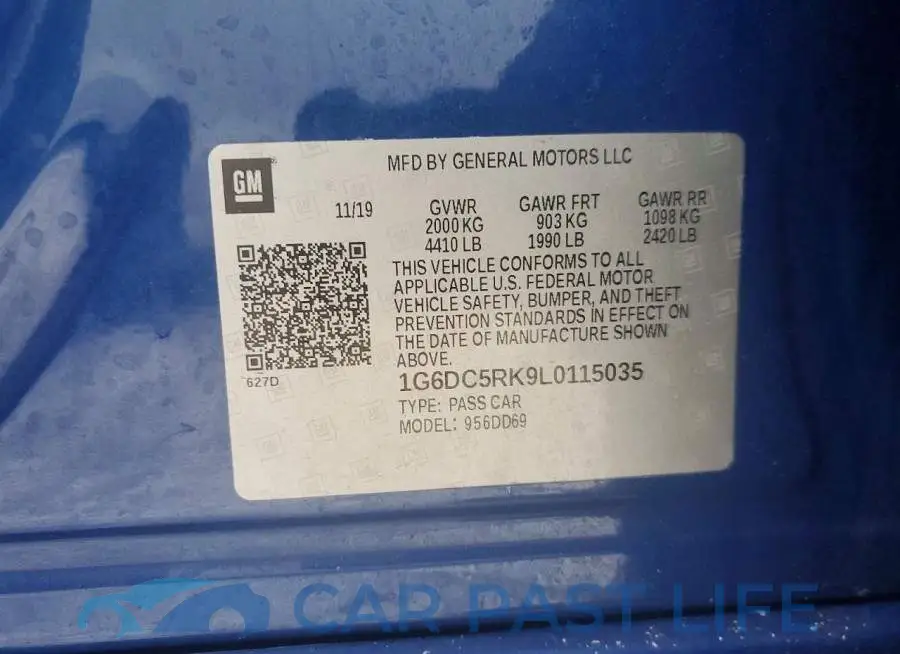 1G6DC5RK9L0115035# 12