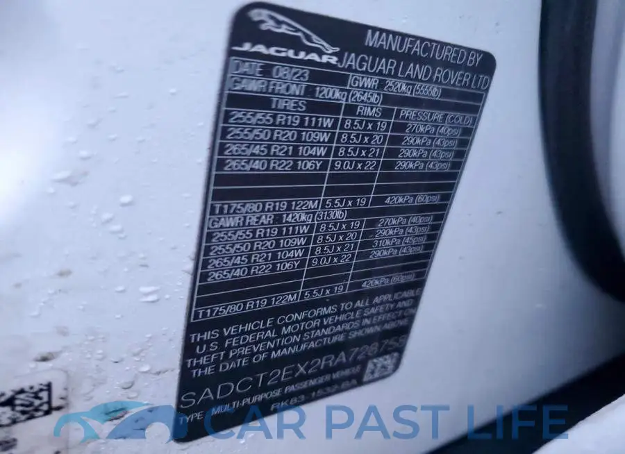 SADCT2EX2RA728758# 12