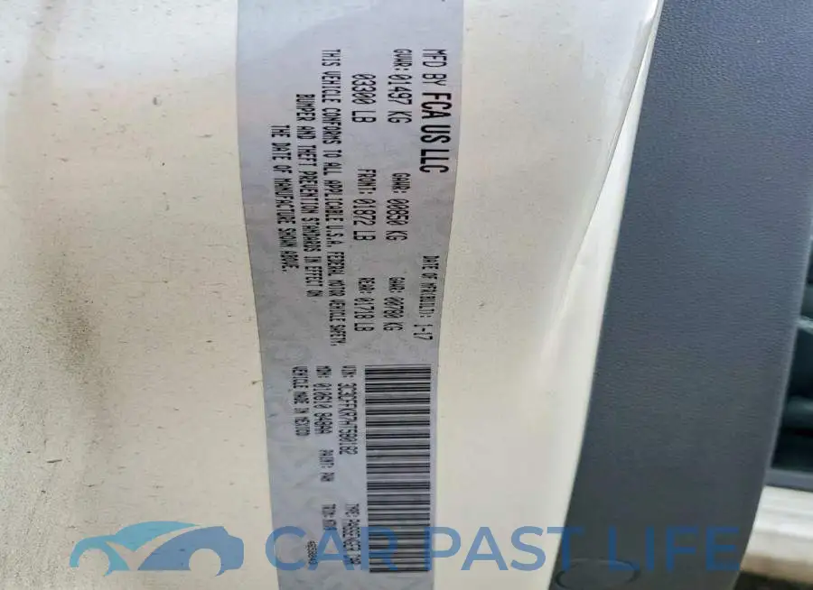 3C3CFFKR7HT580182# 13