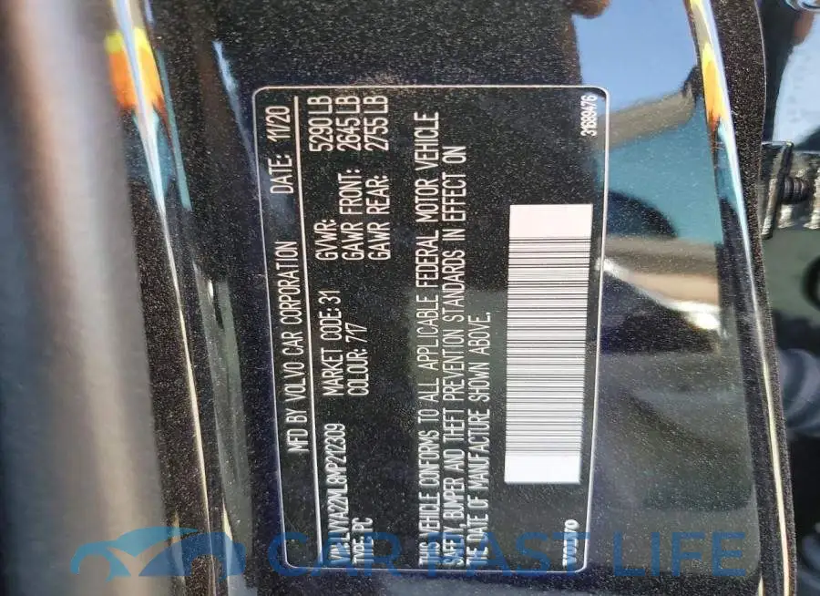 LVYA22ML8MP212309# 12