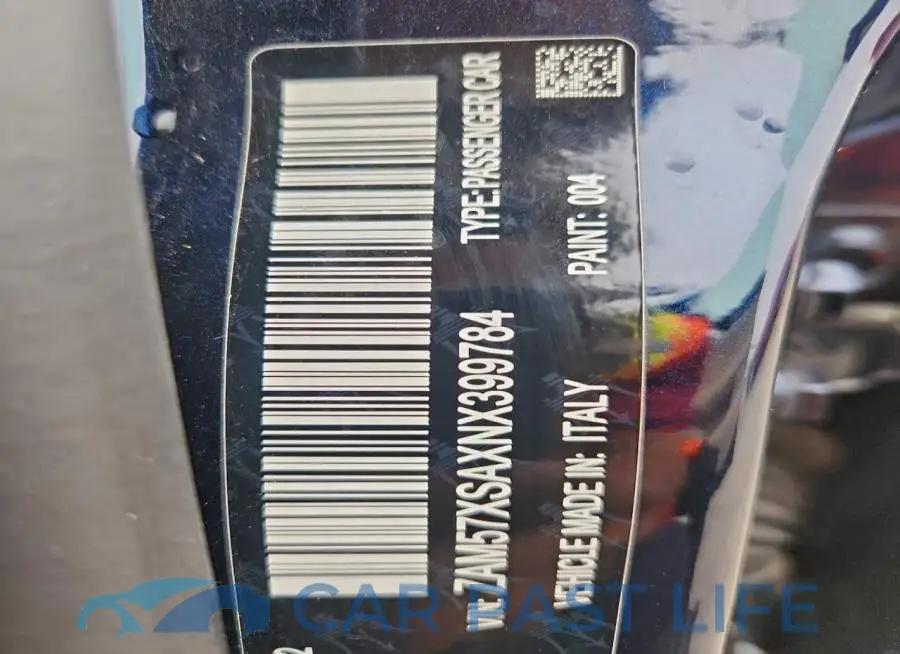 ZAM57XSAXNX399784# 13