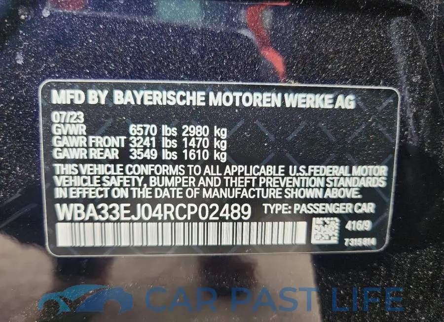 WBA33EJ04RCP02489# 12