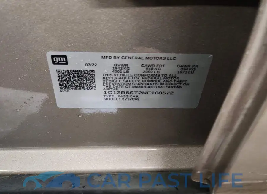 1G1ZB5ST2NF188572# 12