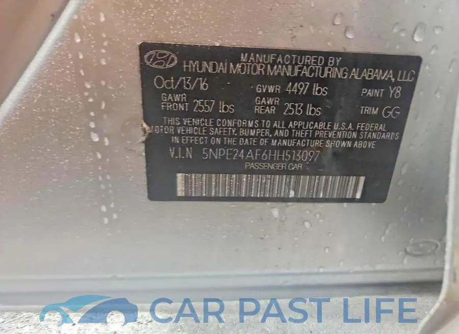 5NPE24AF6HH513097# 13