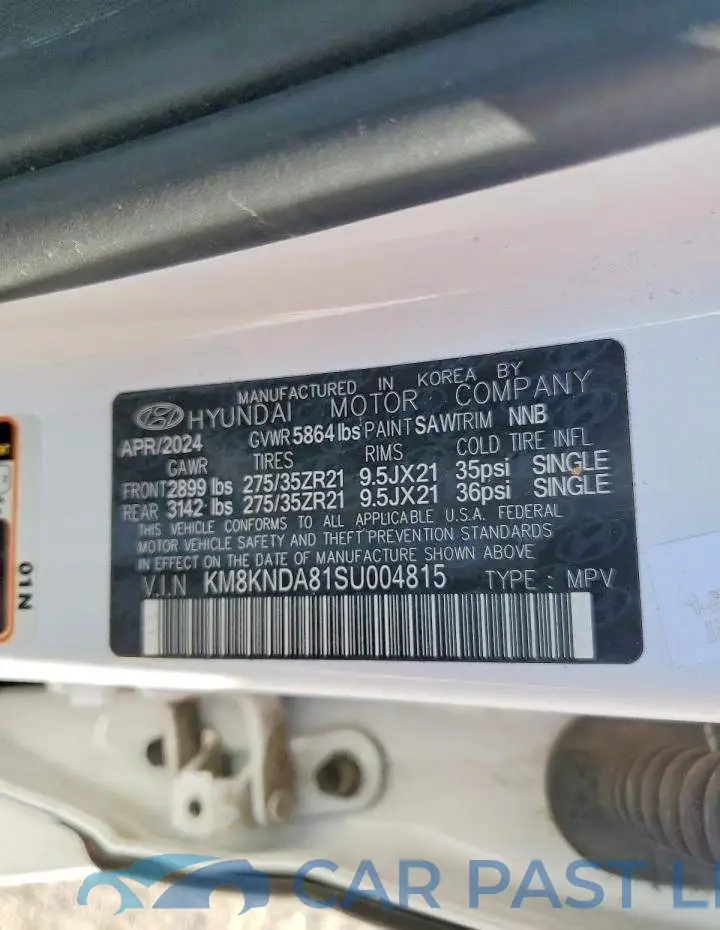KM8KNDA81SU004815# 13