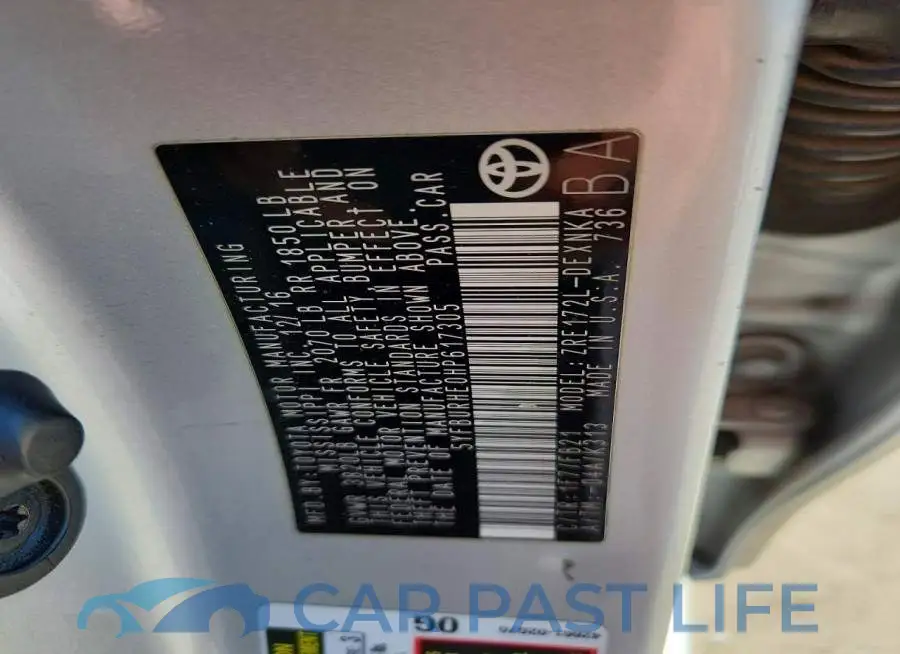 5YFBURHE0HP617305# 12