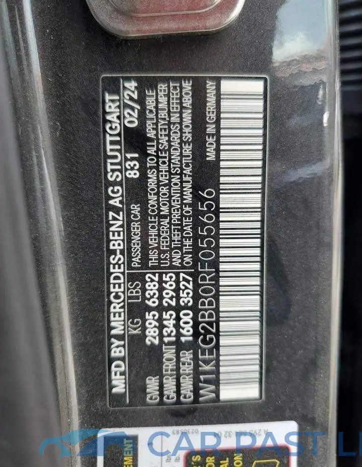 W1KEG2BB0RF055656# 13