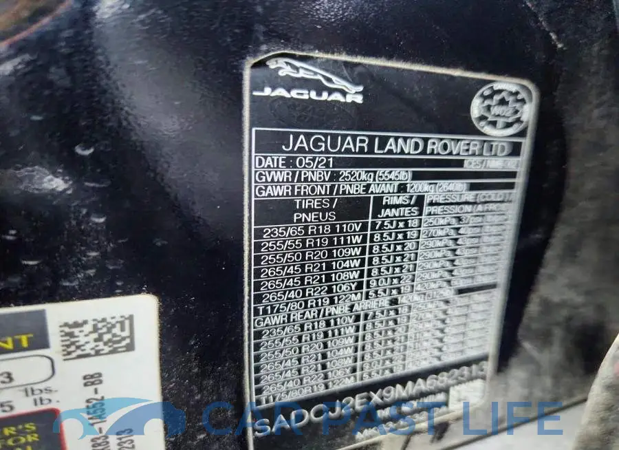 SADCJ2EX9MA682313# 13