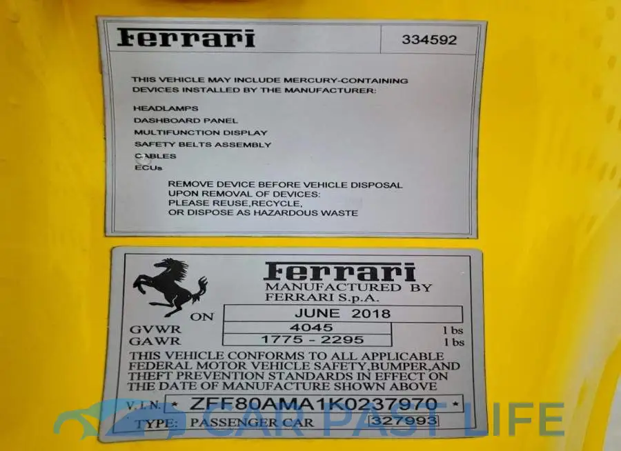 ZFF80AMA1K0237970# 13