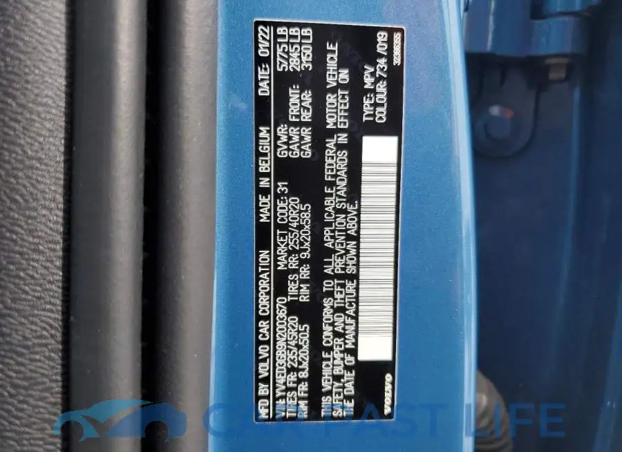 YV4ED3GB9N2003670# 13