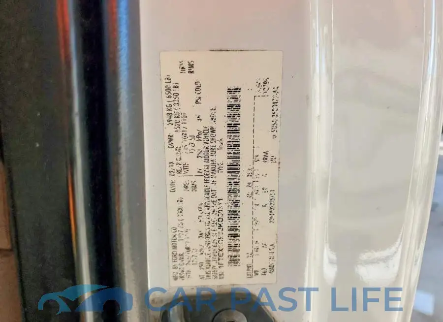 1FTEX1CP3JKD50311# 12
