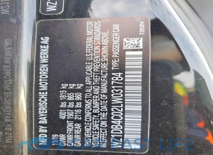WZ1DB4C02LW031784# 12