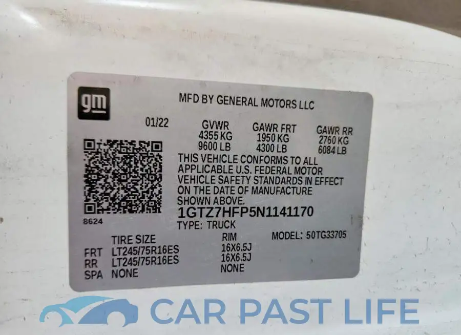 1GTZ7HFP5N1141170# 13