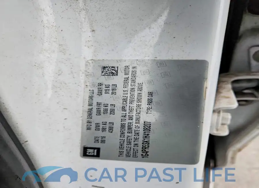 1G4PR5SK1H4108207# 12