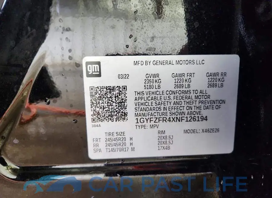 1GYFZFR4XNF126194# 13