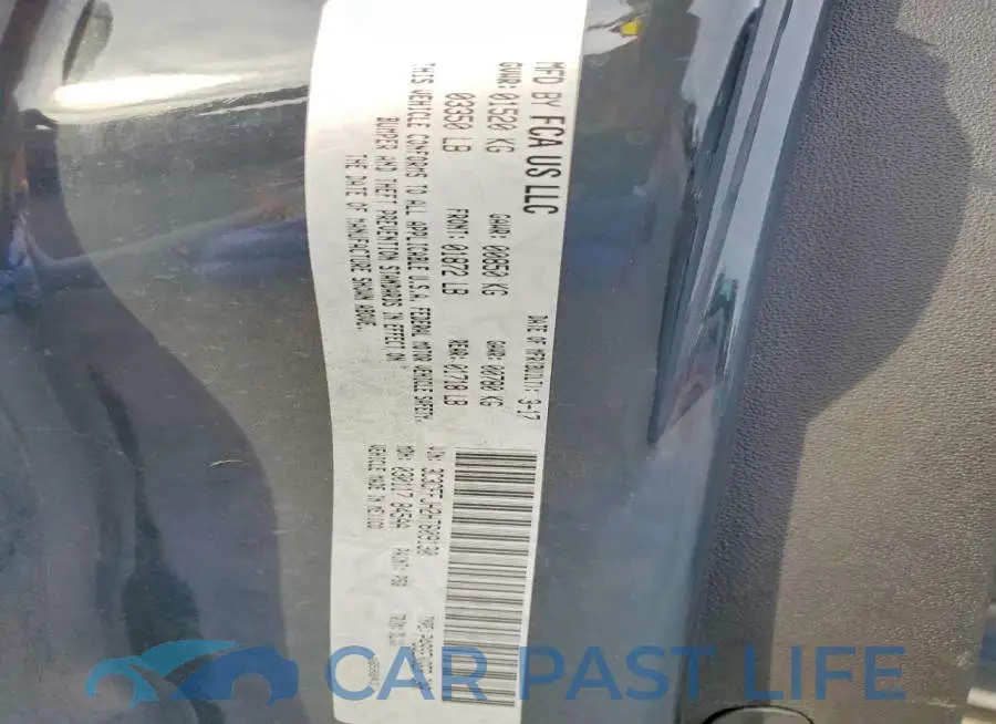 3C3CFFJH2HT609130# 12