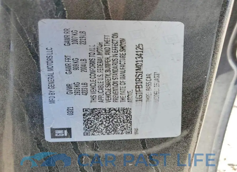 1G1FB1RS1M0134125# 12